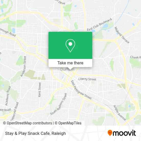 Stay & Play Snack Cafe map