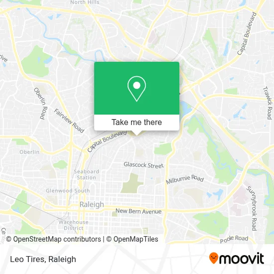 Leo Tires map