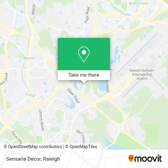 Sensaria Decor map