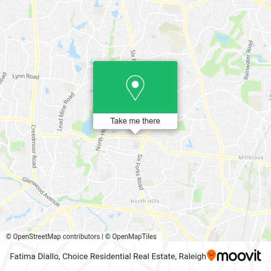 Fatima Diallo, Choice Residential Real Estate map