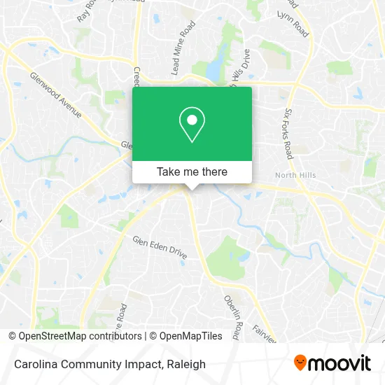 Carolina Community Impact map