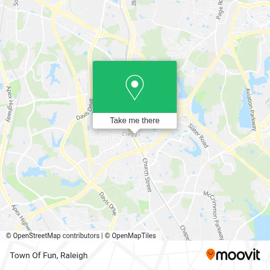 Town Of Fun map