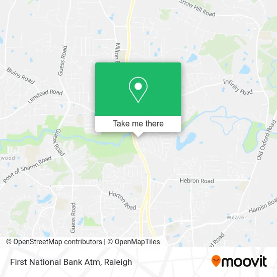First National Bank Atm map