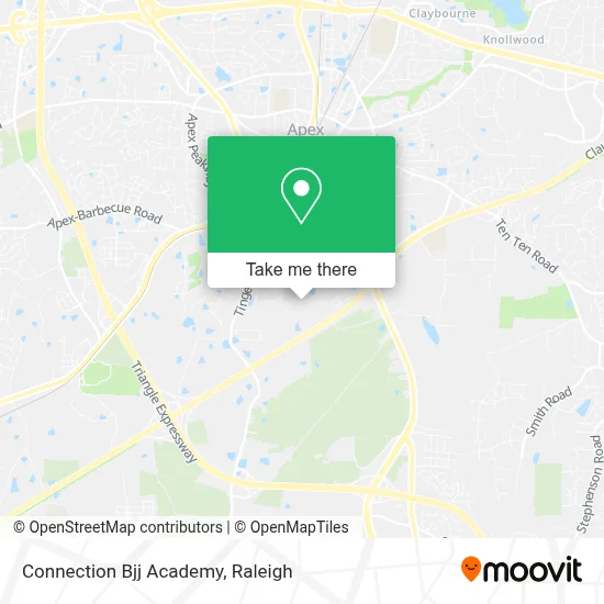 Connection Bjj Academy map