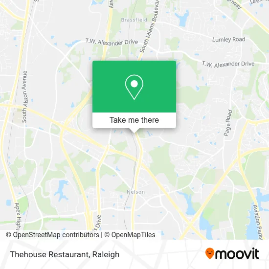Thehouse Restaurant map