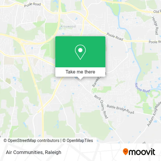 Air Communities map