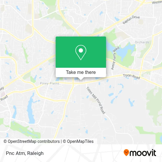 Pnc Atm map