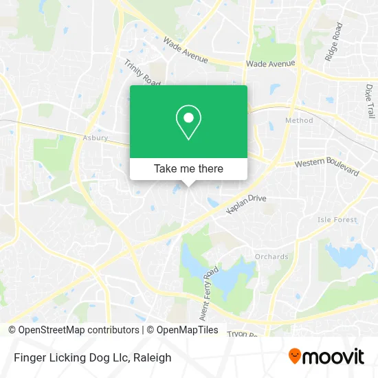 Finger Licking Dog Llc map