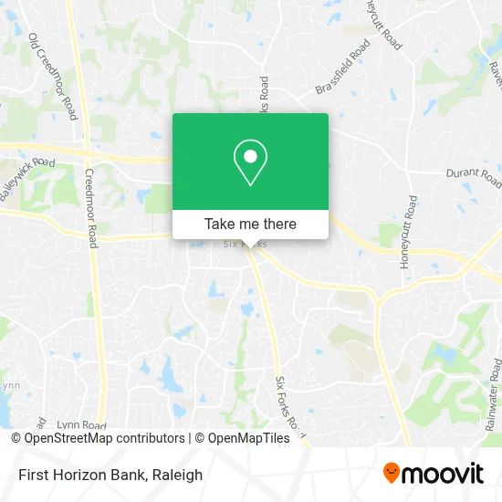 First Horizon Bank map