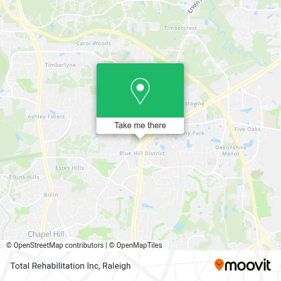 Total Rehabilitation Inc map