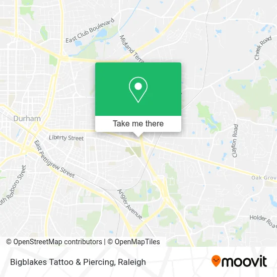 Bigblakes Tattoo & Piercing map