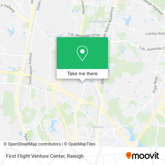 First Flight Venture Center map