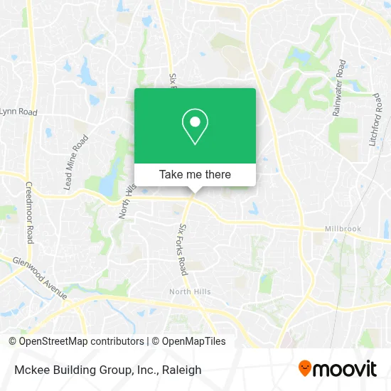 Mckee Building Group, Inc. map