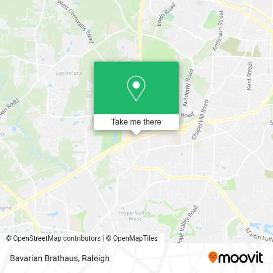 Bavarian Brathaus map