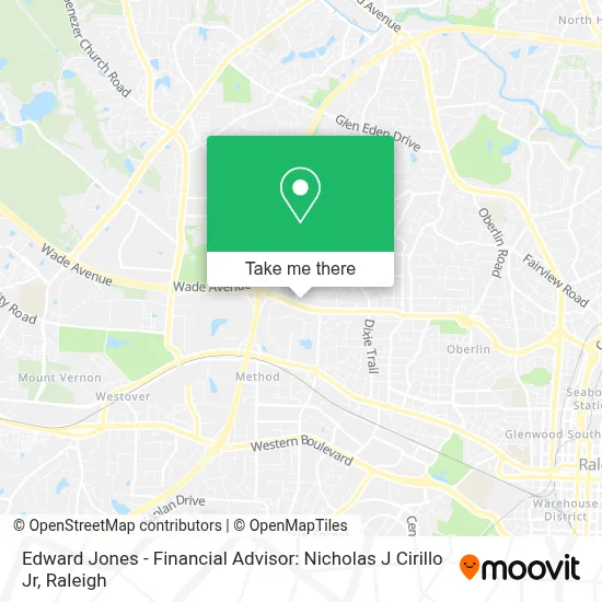 Edward Jones - Financial Advisor: Nicholas J Cirillo Jr map