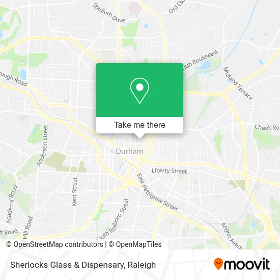 Sherlocks Glass & Dispensary map
