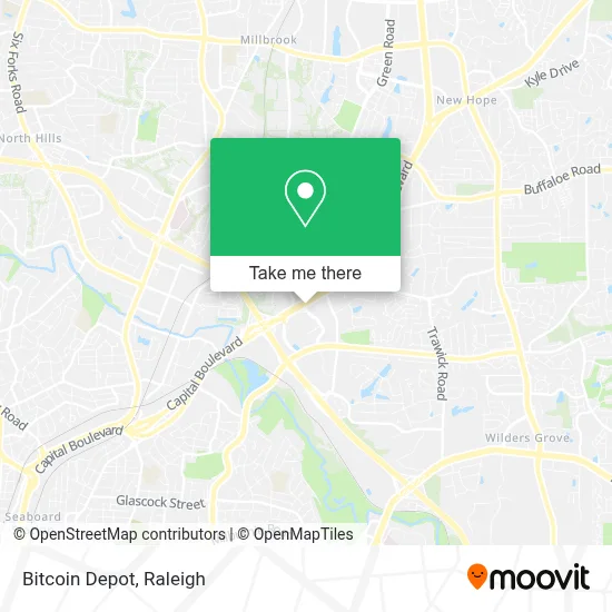 Bitcoin Depot map