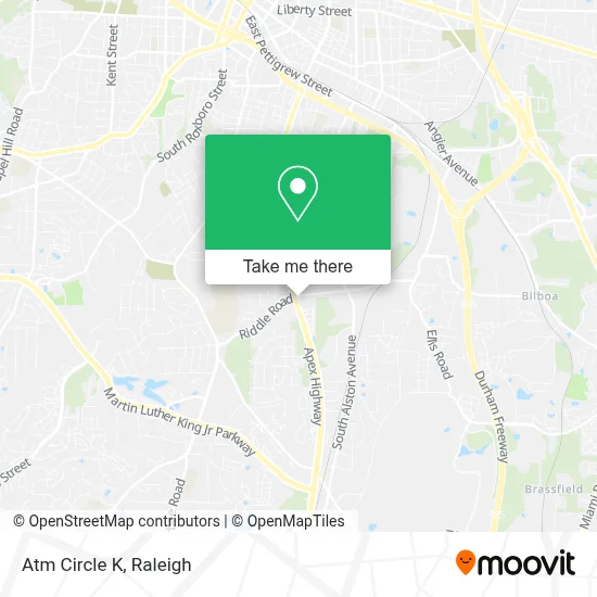 Atm Circle K map