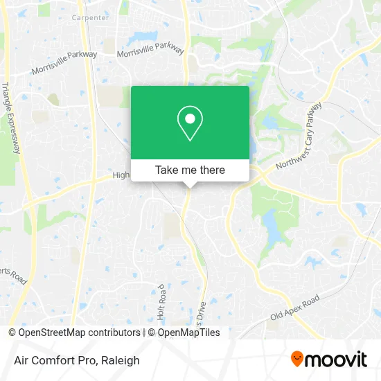 Air Comfort Pro map