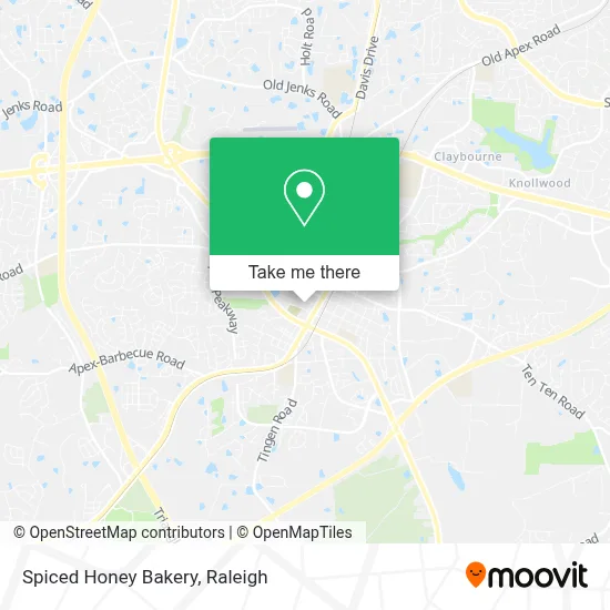 Spiced Honey Bakery map