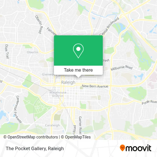 The Pocket Gallery map