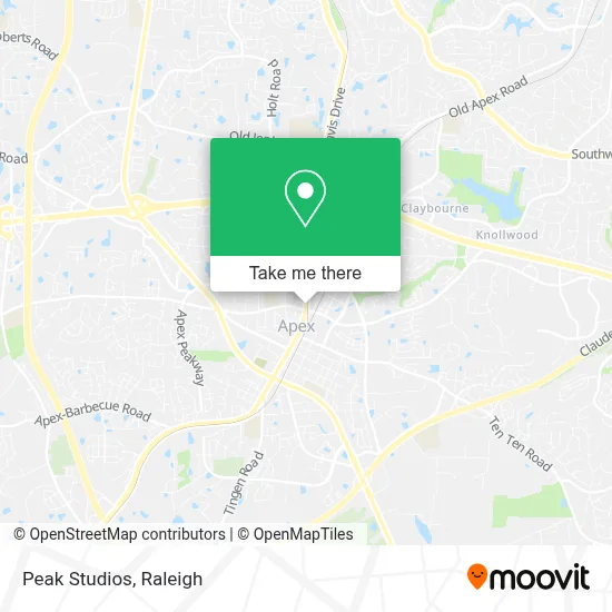 Peak Studios map