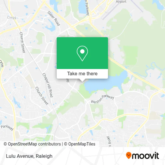 Lulu Avenue map