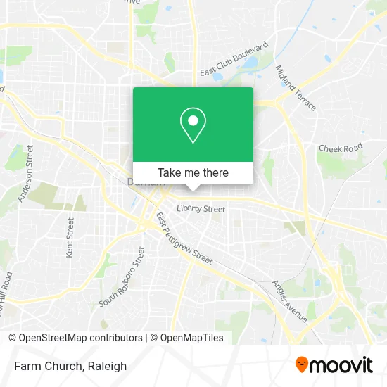 Farm Church map