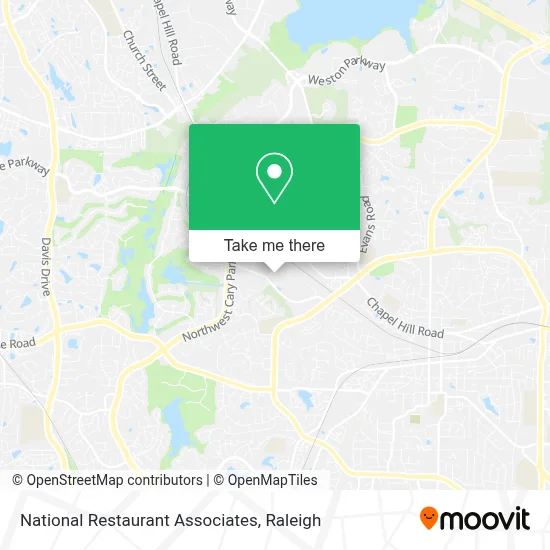 National Restaurant Associates map
