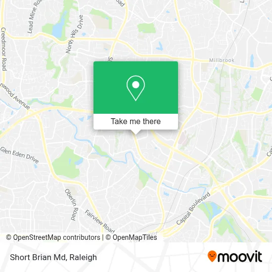 Short Brian Md map