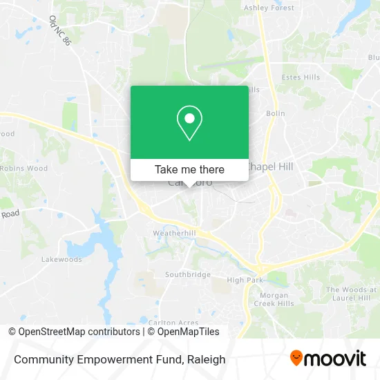 Community Empowerment Fund map
