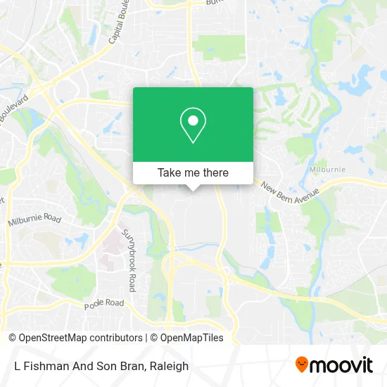 L Fishman And Son Bran map