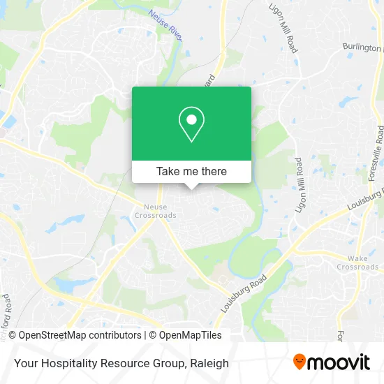 Your Hospitality Resource Group map