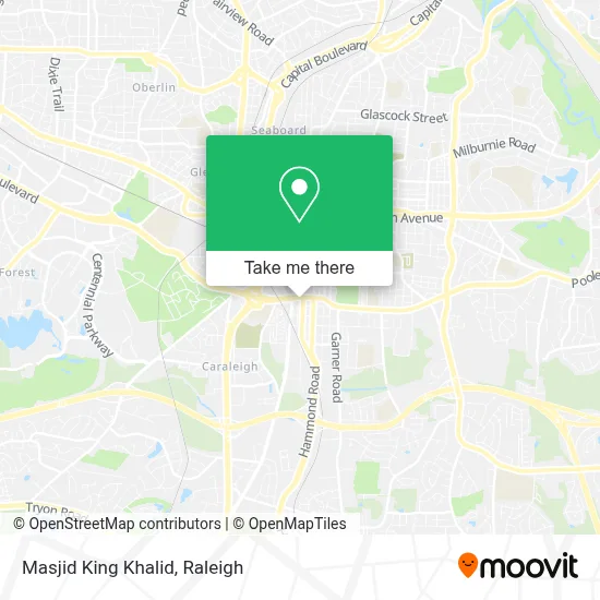 Masjid King Khalid map
