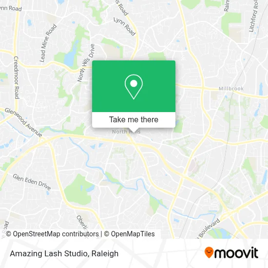 Amazing Lash Studio map