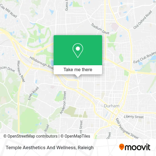 Temple Aesthetics And Wellness map