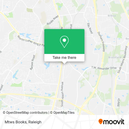 Mtws Books map