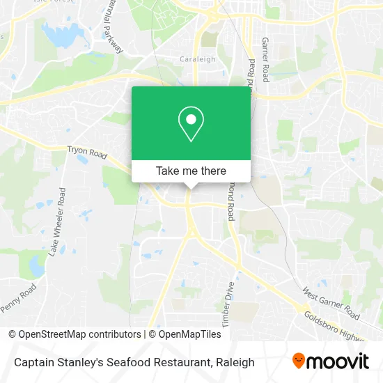 Captain Stanley's Seafood Restaurant map