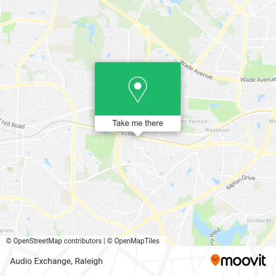 Audio Exchange map