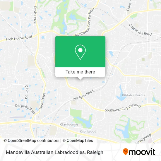 Mandevilla Australian Labradoodles map