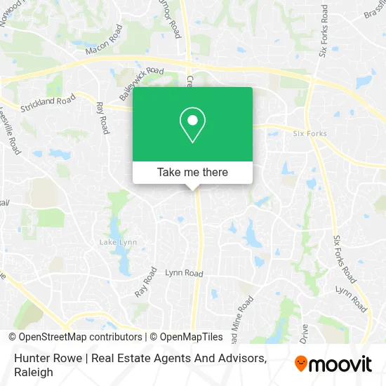Hunter Rowe | Real Estate Agents And Advisors map