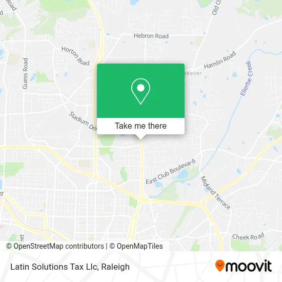 Latin Solutions Tax Llc map