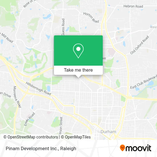 Pinam Development Inc. map