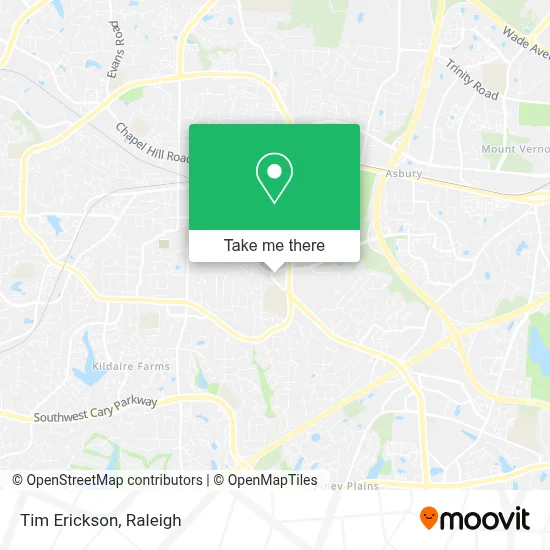 Tim Erickson map