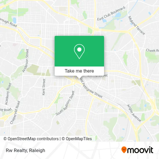 Rw Realty map