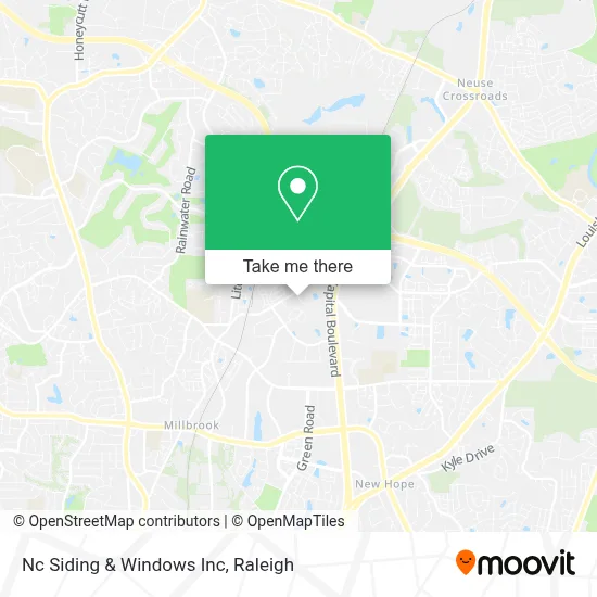 Nc Siding & Windows Inc map