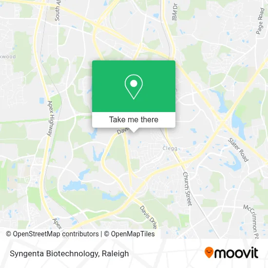 Syngenta Biotechnology map