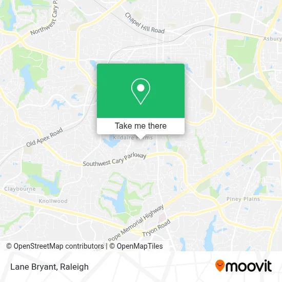 Lane Bryant map