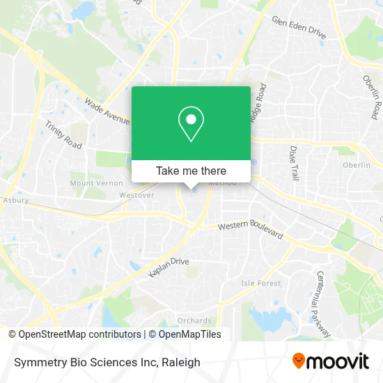 Symmetry Bio Sciences Inc map