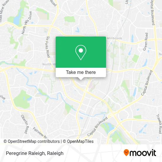 Peregrine Raleigh map